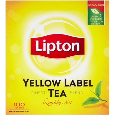 Lipton Yellow label černý čaj 100 s. 200 g