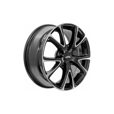 INTER ACTION PULSAR 7x17 5x114.3 ET40 gloss black polished