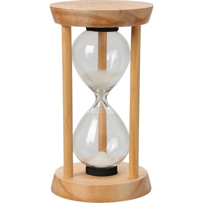 Home Styling Collection Dekorativní přesýpací hodiny ze dřeva 24 cm