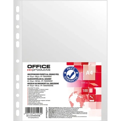 Euroobal Office Products A4 matný 50mic. bal. 100ks 4141590 priehľadná