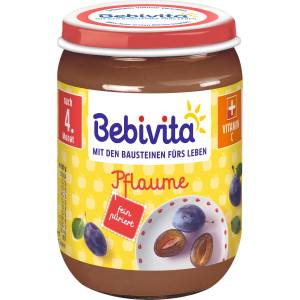 Bebivita Пюре от сливи Bebivita - 190 g (1690) - baby