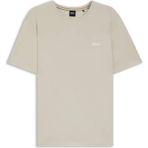 Boss Тениска Boss Mens BOSS Bodywear Mix & Match Short Sleeve T-Shirt with Logo Detail - Light Grey 075
