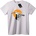 NOONEBRAND Тениска пеликан на залез - 6XL, White