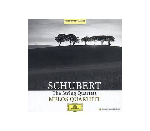 MELOS QUARTET - SCHUBERT:STRING QUARTETTS CD