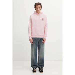 Drôle de Monsieur Памучен суичър Hoodie Slogan Rose (J.HO169.CO127.LPI)