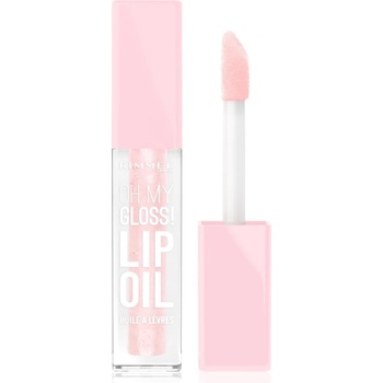 Rimmel Oh My Gloss! Lip Oil масло от нар с хидратиращ ефект цвят 005 Pink Sugar 4.5ml