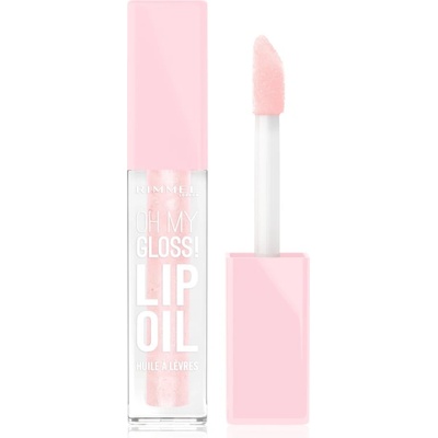 Rimmel Oh My Gloss! Lip Oil масло от нар с хидратиращ ефект цвят 005 Pink Sugar 4.5ml