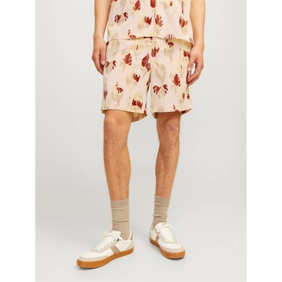 Jack and Jones Поларени къси панталони Jack and Jones Men's Fleece Jogger Shorts - Moonbeam