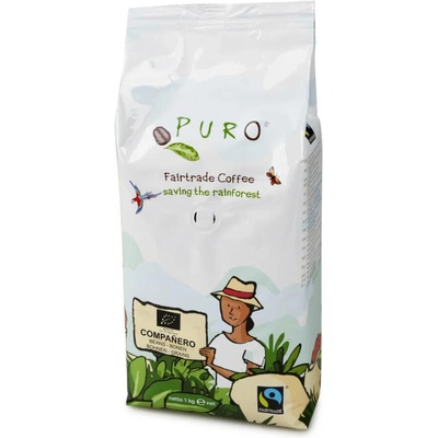 PURO Кафе на зърна PURO Bio Companero - 1 кг (MI0001)