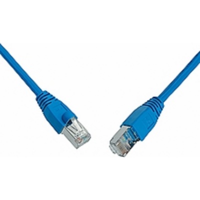Solarix C5E-315BU-5MB patch CAT5E SFTP PVC, 5m, modrý