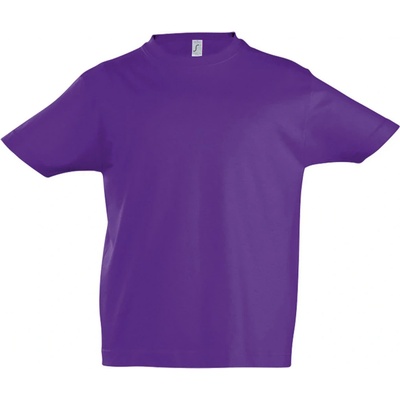 Sols dětské triko s krátkým rukávem IMPERIAL kids 11770712 Dark purple