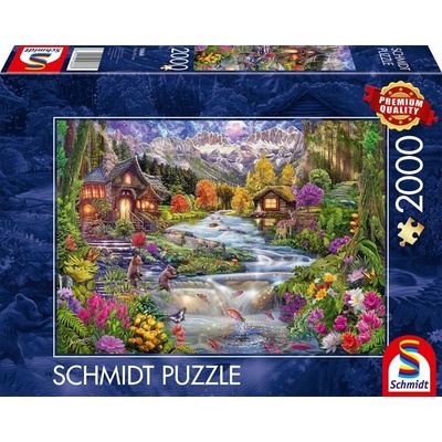 Schmidt Rieka v horách 2000 dielov
