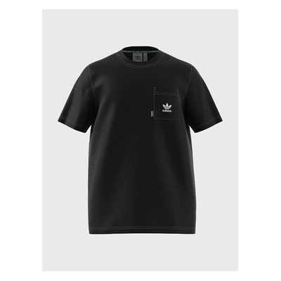 Adidas Тишърт Essentials+ Made With Hemp T-Shirt HR8623 Черен Regular Fit (Essentials+ Made With Hemp T-Shirt HR8623)