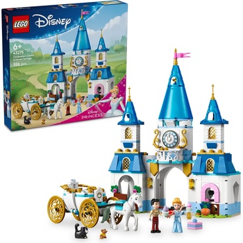 LEGO® Disney Princess™ - Cinderella's Castle & Horse Carriage (43275)