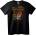 NOONEBRAND Тениска Тежък Труд Skull - M, Black