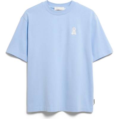 Armedangels Дамска тениска ARMEDANGELS Women's Tarjaa Å Embro T-shirt - Soft Blue - размер XS (916-2767-1311)