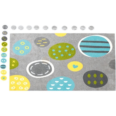 Полша Образователен килим с шарки 4 x 5 m