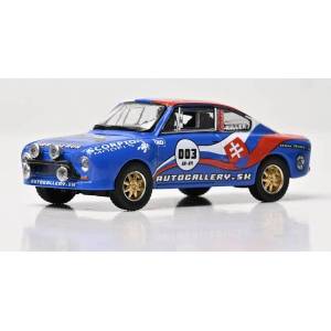 IXO MODELS 1: 64 Škoda 130RS СИН със словашко знаме. Ограничено издание 1008 бр