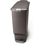 simplehuman - Кошче за отпадъци Slim 40 л, сиво CW1363 (CW1363)