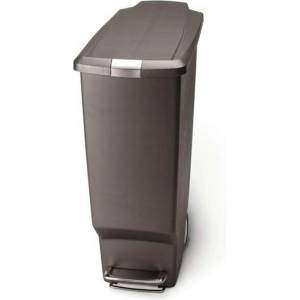 simplehuman - Кошче за отпадъци Slim 40 л, сиво CW1363 (CW1363)