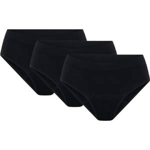 Modibodi Комплект от три - менструални бикини Modibodi Soft Stretch Seamless Bikini Brief Moderate Modibodi | Cheren | ЖЕНИ | XL