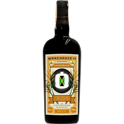 Warehouse 1 Overproof White HLCF 63% 0,7 l (holá láhev)