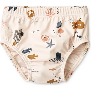 LIEWOOD Детски бански слипове LIEWOOD Baby Kid's Anthony Printed Swim Pants Swim brief - Sea Creature / Sandy - размер 74 (EU) (750-2478-0112)