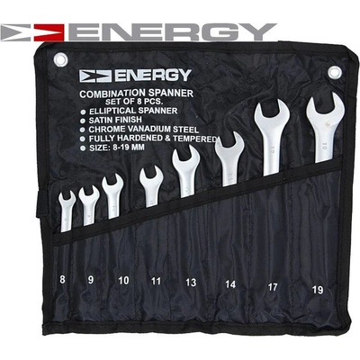 Energy Sada očkových a vidlicových kľúčov NE01000SK8