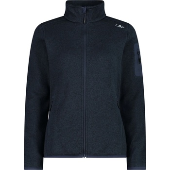 Image 1 of CMP Дамско поларено яке CMP Women's Jacket Jacquard Knitted Fleece jacket - B. Blue - размер 42 (EU) (105-4942-2115)