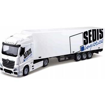 Bburago MB Actros SEDIS Logistics with Forklift and accesories BB31471 1:43