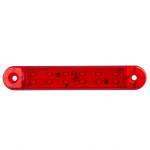  Габарит, червен 12 LED 12-24V 130mm