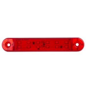  Габарит, червен 12 LED 12-24V 130mm