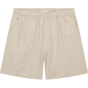 DEDICATED Мъжки къси панталони DEDICATED Shorts Sibbarp Linen Shorts - Ecru (012-4575-0113)