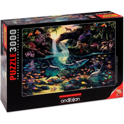 Anatolian Пъзел Anatolian от 3000 части - Приказен рай, Стив Рийд (P4908)