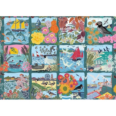 Gibsons - Puzzle Coastal Calling - 1 000 piese