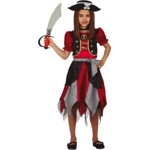Fiestas Guirca Детски костюм - Пират момиче Размер - деца: M: 115-123 см