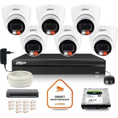Dahua 6 kamier IPC-HDW1439V-A-IL