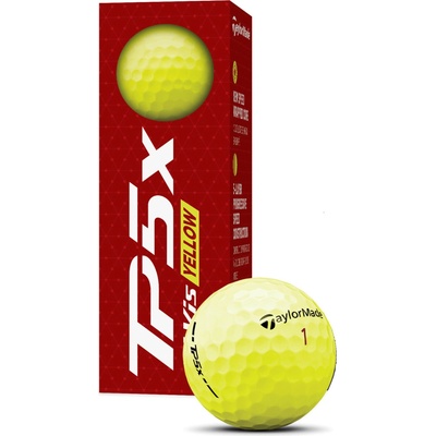 TaylorMade TP5x žlté 3 ks