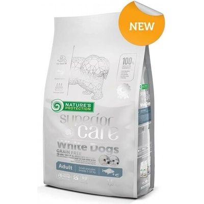 Natures P Superior Care white dog Grain Free adult white fish Small & Mini 1,5 kg