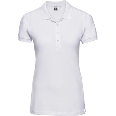Russell Dámska strečová polokošeľa R 566F 0 White