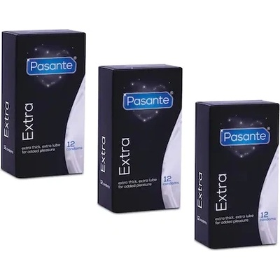 Pasante 36 бр. (3x12 бр. ) Сигурни презервативи Pasante Extra