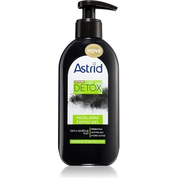 Astrid Detox micelární čisticí gel pro normální až mastnou pleť 200 ml