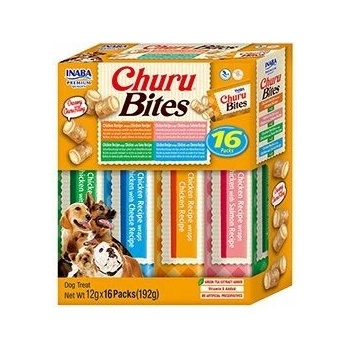 Churu Inaba Bites dog snack multipack 16 x 12 g