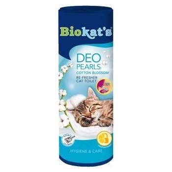 Biokats WC osvěžovač white flowers 700g