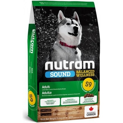 Nutram S9 Sound Adult Dog Lamb 11,4 kg