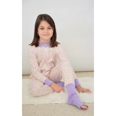 Overal Květinky od Perimbabky ponožky