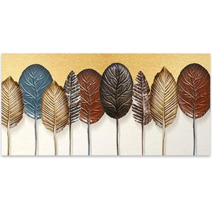 TopMebel Картина на платно " Autumn Leaves" TopMebel дигитален печат 140x70x3cm