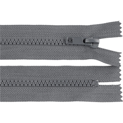 Prima-obchod Kostěný zip No 5 délka 18 cm, barva 319 šedá ocelová
