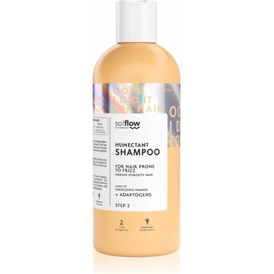 so!flow Medium Porosity uhladzujúci šampón proti krepateniu 400 ml
