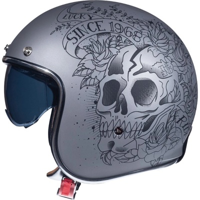 MT Helmets LeMans 2 SV SKULL&ROSES